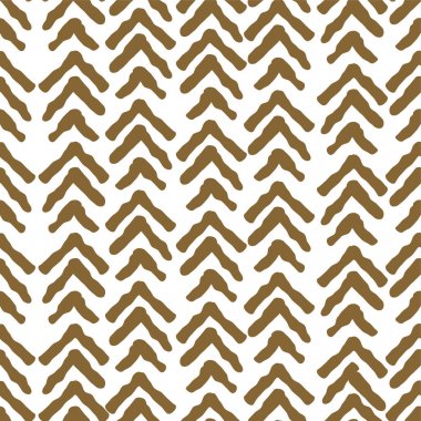 Balıksırtı kaba altın rengi Dikişsiz vektör desen.