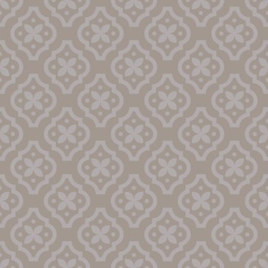 Quatrefoil klasik sorunsuz vektör desen.