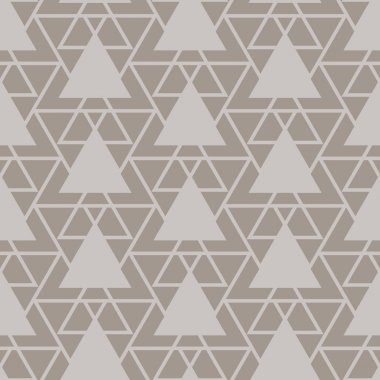 Üçgen kafes sorunsuz vektör desen.