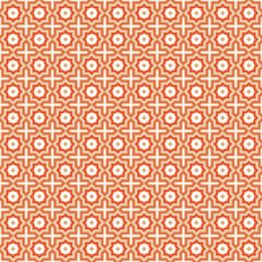 Bağ oryantal desen sorunsuz vektör çizgi stili.