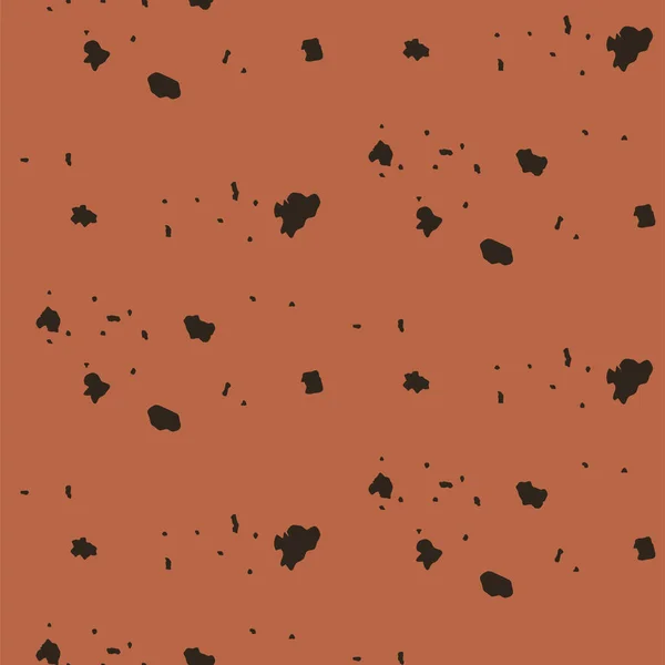 Formes abstraites texturées motif sans couture. Poussières particules vectorielles répétition arrière-plan pour envelopper, textile et impression . — Image vectorielle