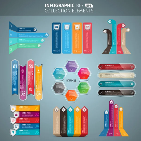 Infographic afiş koleksiyonu