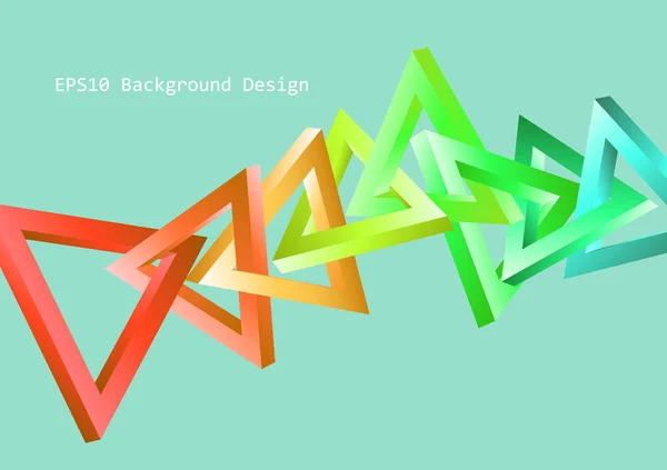 Antecedentes abstractos con triángulos intersectados . — Archivo Imágenes Vectoriales