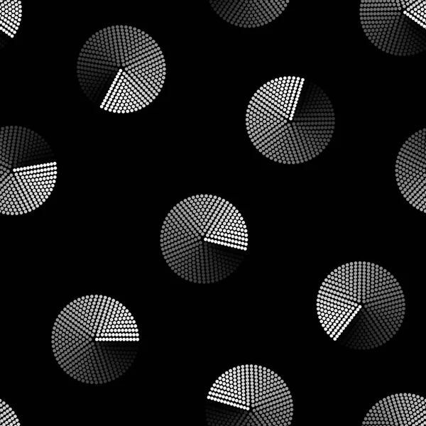 Gri tonlama nokta seamless modeli. 