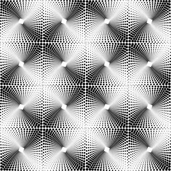Tek renkli nokta geometrik Seamless Modeli. 