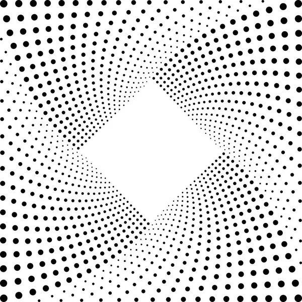 Tek renkli geometrik noktalı çerçeve tasarım. 