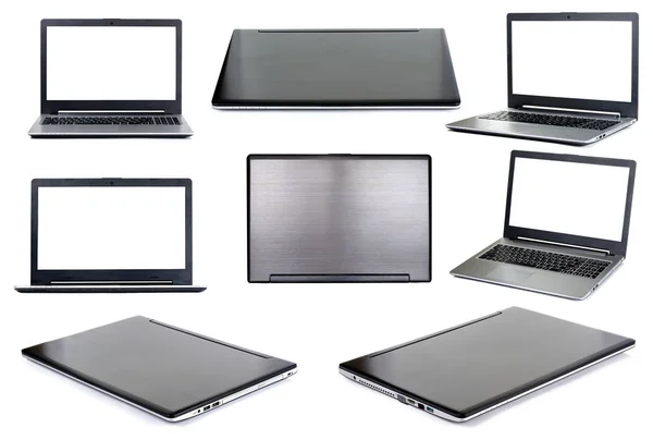 Laptop isolated on the white background — Stock Photo, Image