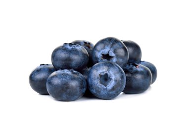 Beyaz arka plan üzerinde izole yaban mersini