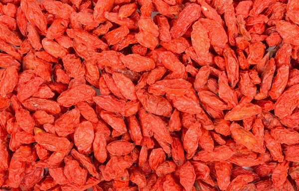 Baya de goji seca para textura de fondo —  Fotos de Stock