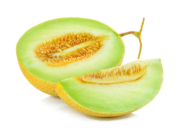 Melon isolated on the white background — Stock Photo, Image