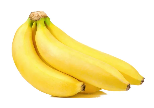 Plátano aislado sobre el fondo blanco — Foto de Stock