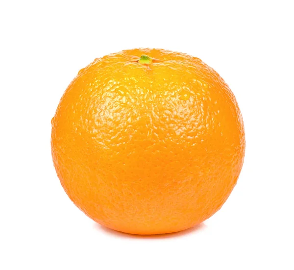Πορτοκαλί απομονωμένο στο λευκό φόντο — Φωτογραφία Αρχείου