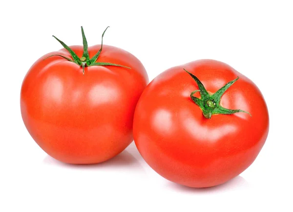 흰 배경에 고립 된 토마토 — 스톡 사진