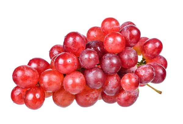 Red grape isolated on the white background — Stock Photo, Image