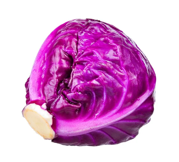 Red cabbage isolated on the white background — Stock Photo, Image
