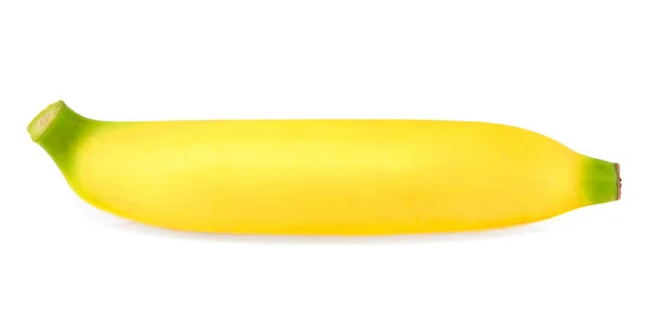 Banana isolada no fundo branco — Fotografia de Stock