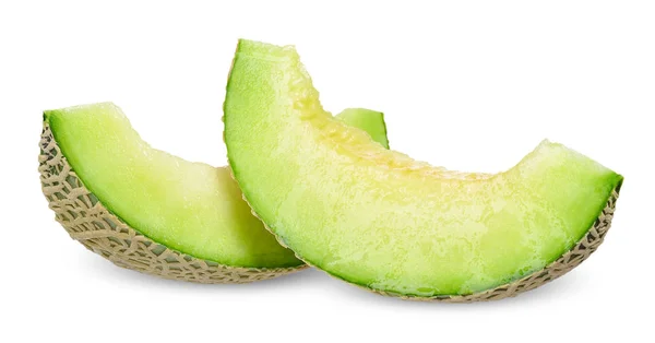 Melon isolated on white clipping path — Stock Photo, Image