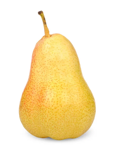 Pear isolated on white clipping path — 스톡 사진
