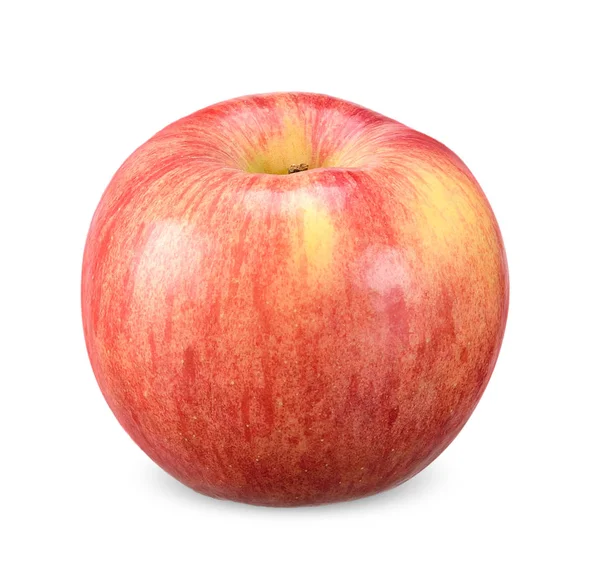 Red apple isolated on white clipping path — Stock Photo, Image