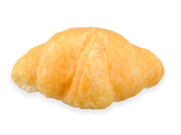 Croissant isolado no fundo branco — Fotografia de Stock