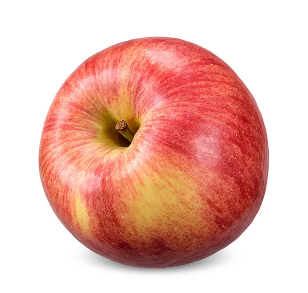 Red apple isolated on white clipping path — Stock Photo, Image