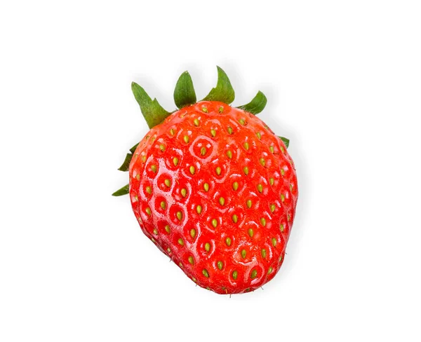 Strawberry isolated on white clipping path — 스톡 사진