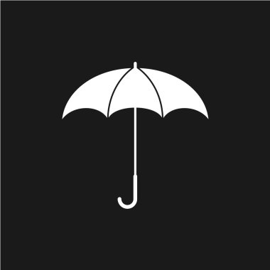 beyaz şemsiye tasarımı