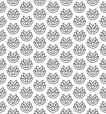 Buğday kulakları pürüzsüz desen