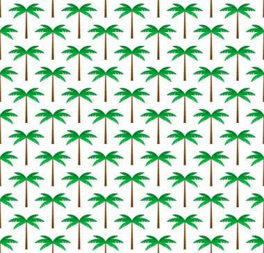 palmiye ağaçları Dikişsiz desen arka plan