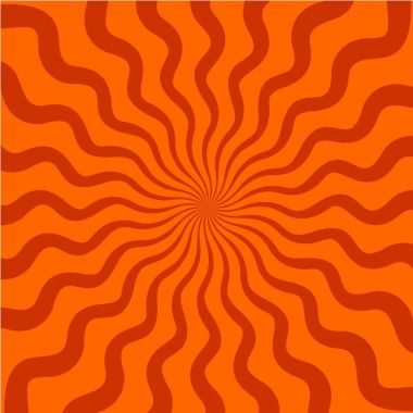 Dalgalı kıvırcık çizgiler