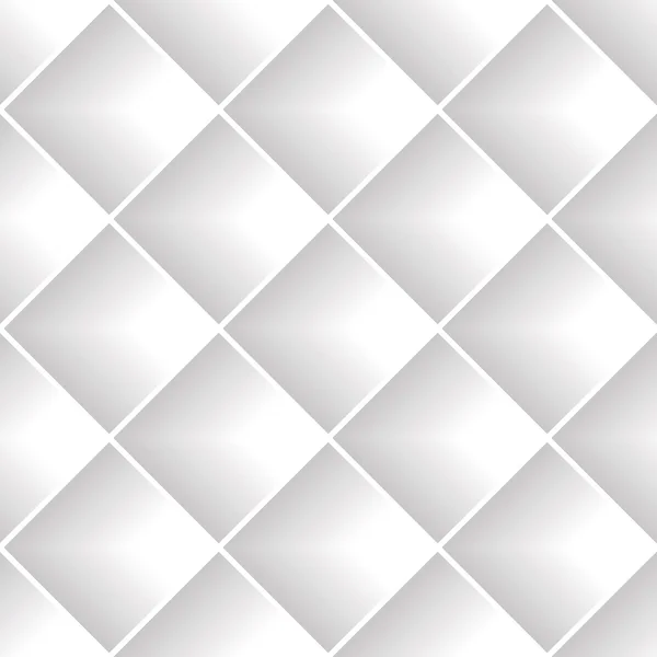 Gris carrés diagonaux motif sans couture . — Image vectorielle