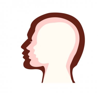 vector silhouet van familie