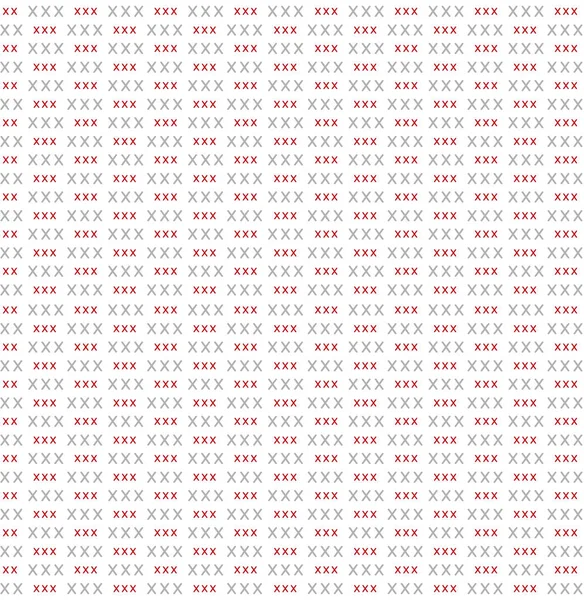 Tipografi vektör xxx desen