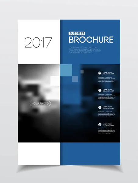 Broschürendesign — Stockvektor