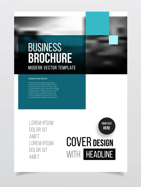 Business Brochure design — Stock Vector