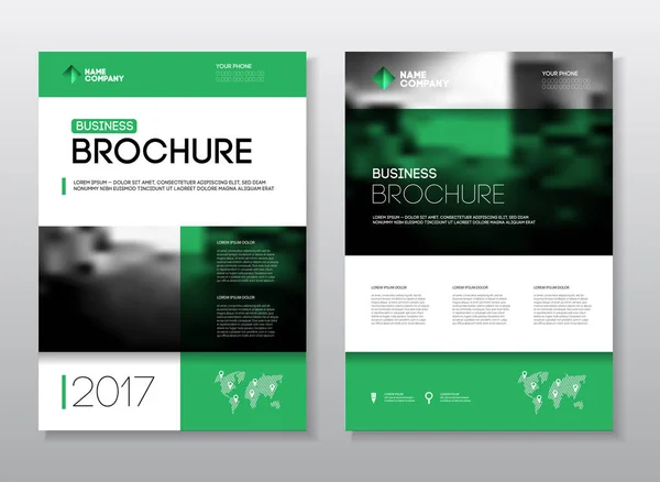 Projekt broszury firmy — Wektor stockowy