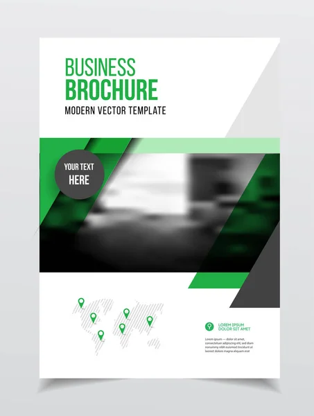 Business Brochure design — Stock Vector