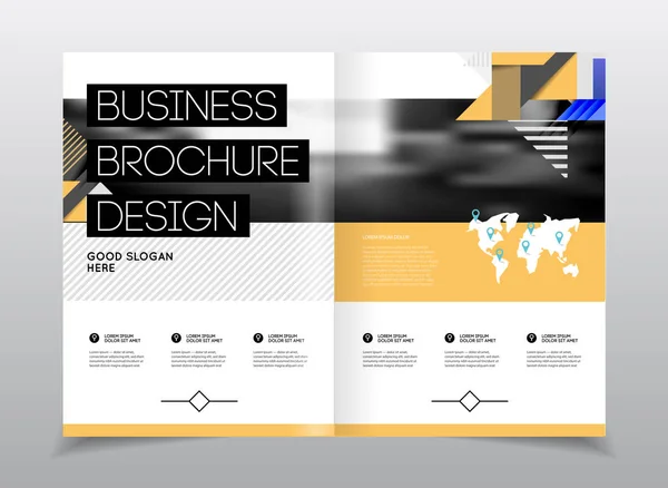 Business Brochure design — Stock Vector