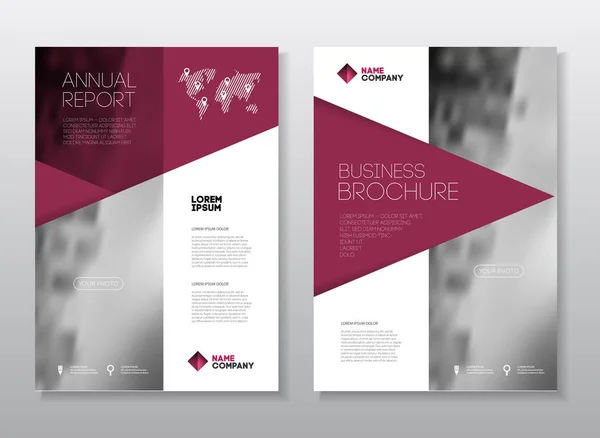 Projekt broszury firmy — Wektor stockowy