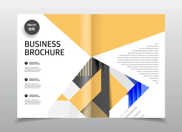 Business Brochure design — Stock Vector