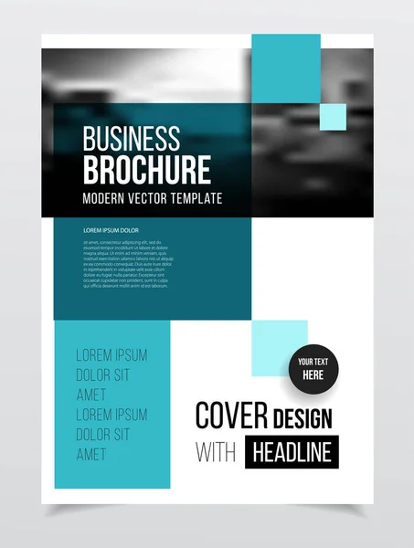 Business Brochure design — Stock Vector