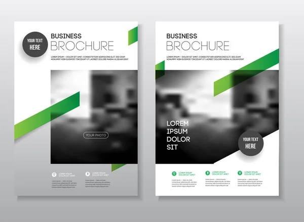 Zakelijke brochures ontwerp — Stockvector