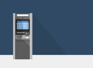 ATM makine içinde banka ya da ofis
