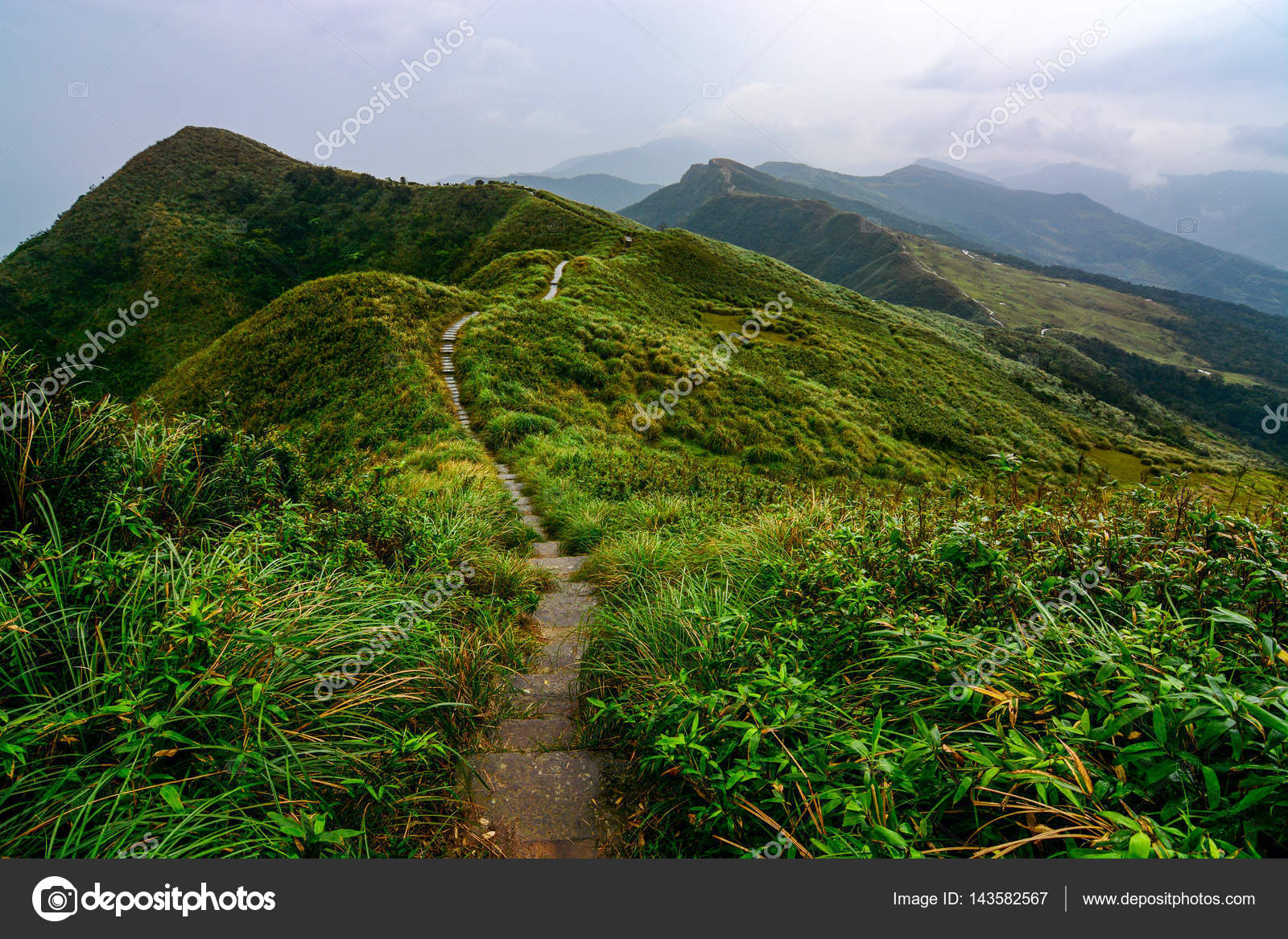 Peaceful Path Through Green Coastal Hills And Grasslands On The Caoling Historic Trail In Taiwan Stock Photo Image By C Kagenmi Peaceful Path Through Green Coastal Hills And Grasslands On The Caoling Historic Trail In Taiwan Stock Photo Image By C Kagenmi