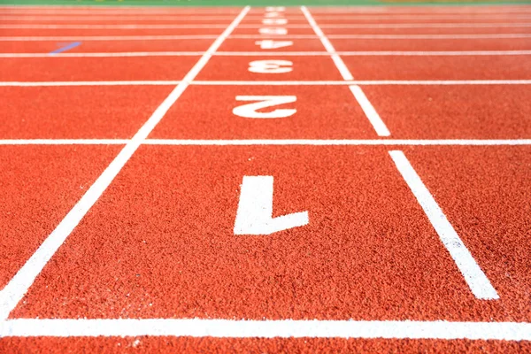 Spor sahası. Yakın çekim.