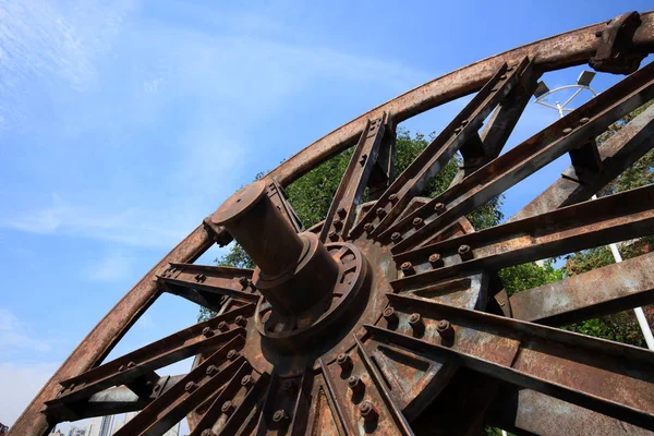 De installatie en uitrusting van een kolenmijn — Stockfoto