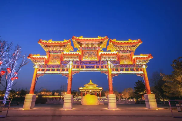 Traditionelle chinesische Bauten — Stockfoto