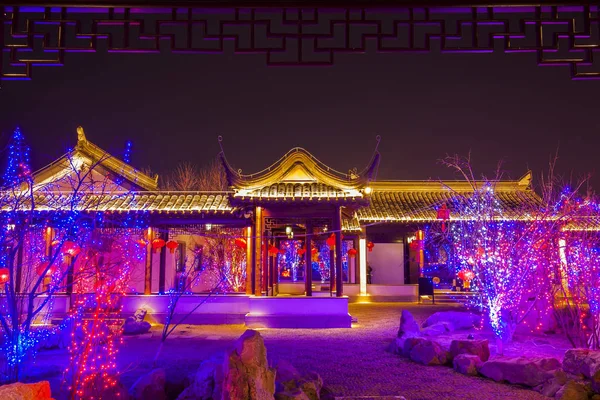 Traditionelle chinesische Bauten — Stockfoto