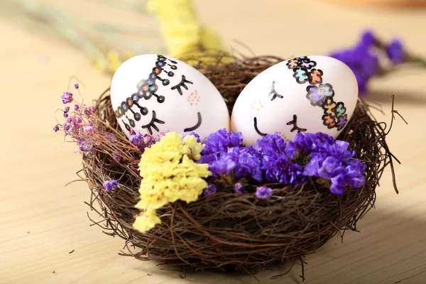 Painted eggs — Stock Photo, Image