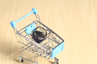 Ev modeli ve anahtar.